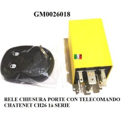 UNITÉ DE CONTRÔLE DU VERROUILLAGE DE LA PORTE AVEC TÉLÉCOMMANDE
