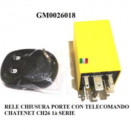 DOOR LOCKING CONTROL UNIT WITH REMOTE CONTROL