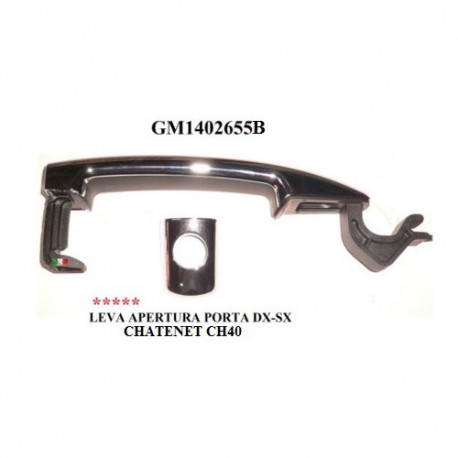 LEVA DX/SX APERTURA PORTE CROMATA