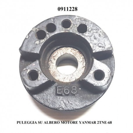 PULEGGIA SU ALBERO MOTORE YANMAR 2TNE-68