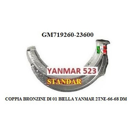 BRONZINE DI BIELLA STANDAR YANMAR 523