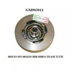 BREMSSCHEIBE KOMPLETT MIT JDM SIMPA TITANE NABE