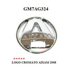 NUEVO LOGOTIPO AIXAM DELANTERO/TRASERO CROMADO