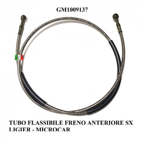 TUBO FRENO ANTERIORE SINISTRO  L.141 cm.