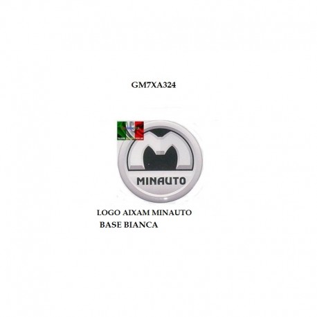 LOGO AIXAM MINAUTO BASE BIANCA