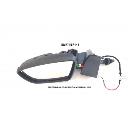 RETROVISOR EXTERIOR IZQUIERDO CON INTERMITENTE AIXAM 2015 - 2016 ORIGINAL