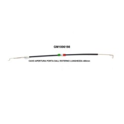CAVO APERTURA PORTE DALL ESTERNO LUNGHEZZA  480MM