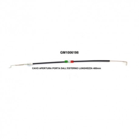 CAVO APERTURA PORTE DALL ESTERNO LUNGHEZZA  480MM