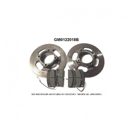 BRAKE DISC + PAD KIT SEE APPLICATION