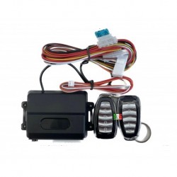 DOOR LOCKING CONTROL UNIT WITH 02 REMOTE CONTROLS ADAPTABLE TO AIXAM - LIGIER - MICROCAR