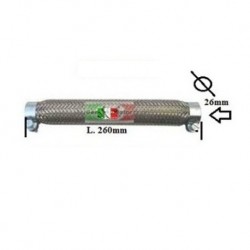 FLEXIBLER LIGIER NOVA BE-UP SCHALLDÄMPFER LÄNGE cm. 26X26
