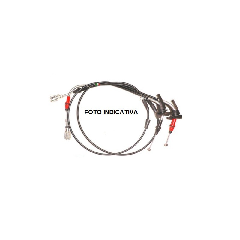 PAR DE CABLES DE INSERCIÓN DE ENGRANAJES MICROCAR MGO 1-2