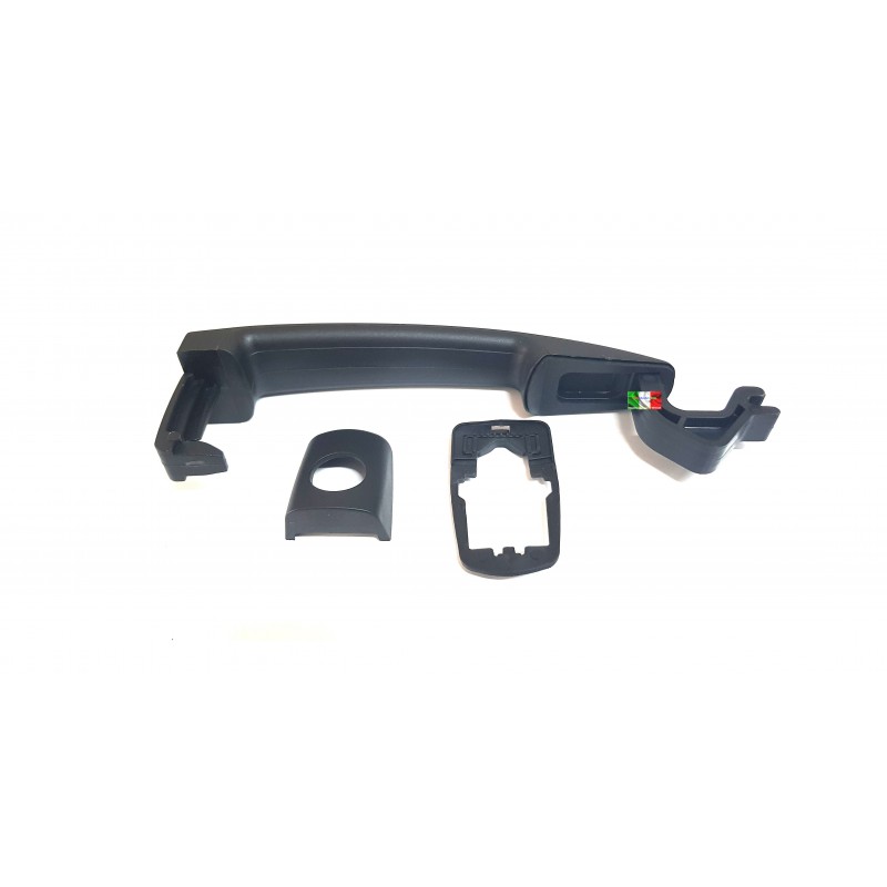 COMPLETE RIGHT-HAND DOOR LEVER BLACK JS50F4 - JS60 F2 - JS64 ELECTRIC
