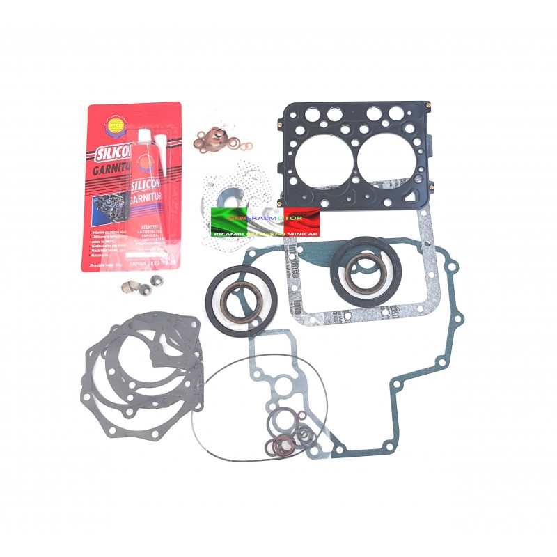 KUBOTA Z482-E4B MOTOR OBERER UND UNTERER DICHTUNGSSATZ + PLATTE KOPFDICHTUNG