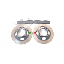FRONT BRAKE DISCS D. 209 (PAIR) AIXAM - CASALINI - TASSO - ITALCAR