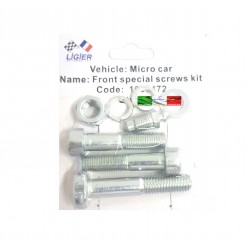 KIT DE TORNILLOS PARA LA PINZA DE FRENO DELANTERA LIGIER-MICROCAR
