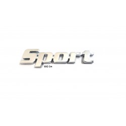 LOGO SPORT POUR TOUTES LES MINICARES, DIMENSIONS 6 × 2 cm