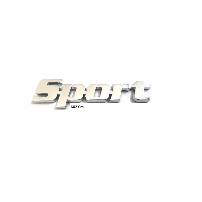 SPORT-LOGO FÜR ALLE KLEINWAGEN, GRÖSSE 6 × 2 cm