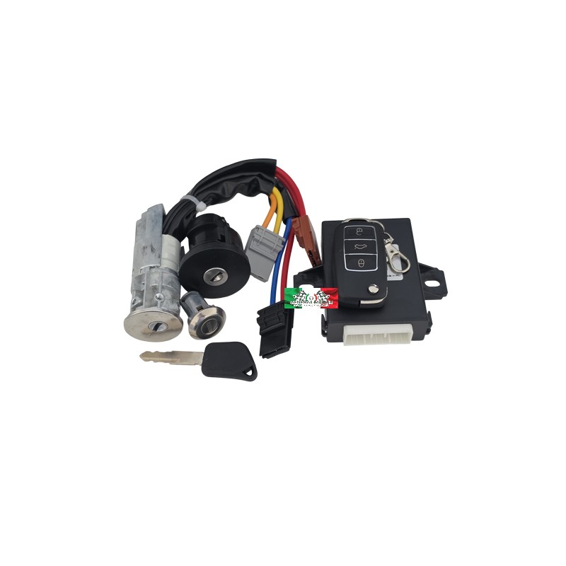 KIT CHIUSURA PORTE COMPLETO DI TELECOMANDO + CENTRALINA
