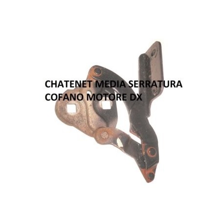 SERRATURA DESTRA COFANO MOTORE