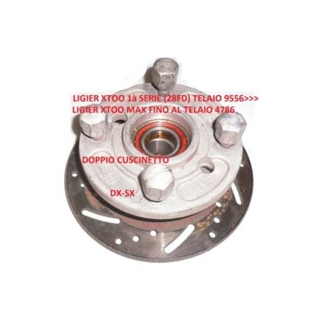 COMPLETE REAR HUB
