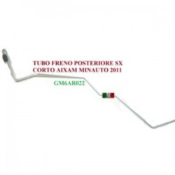 TUBO FRENO POSTERIORE SINISTRO CORTO