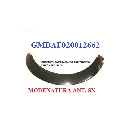 MODANATURA PARAFANGO ANTERIORE SINISTRO