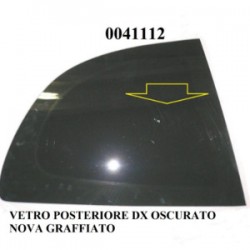 VETRO POSTERIORE DX OSCURATO