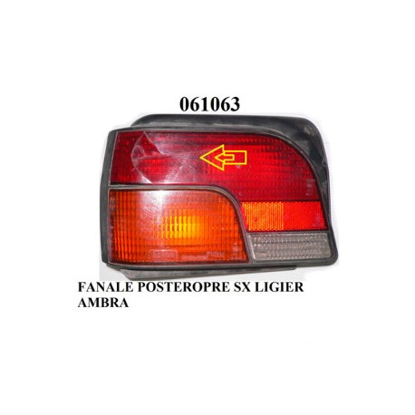 FANALE POSTERIORE SINISTRO