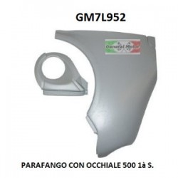 PARAFANGO ANTERIORE DESTRO IN ABS CON OCCHIALE FARO