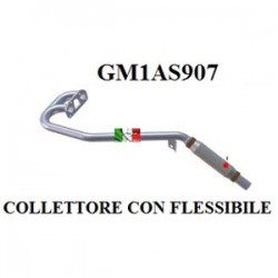 COLLETTORE DI SCARICO CON FLESSIBILE