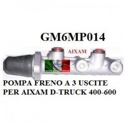 POMPA FRENO A 3 USCITE