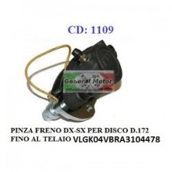 PINZA FRENO DX/SX PER DISCO D. 172