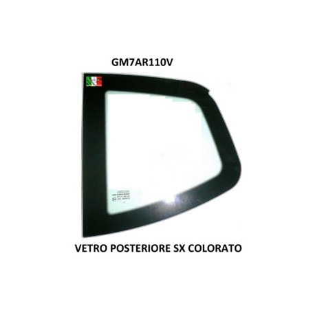 VETRO POSTERIORE SINISTRO COLORATO