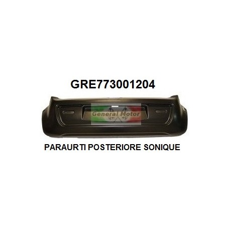 REAR BUMPER IN ABS