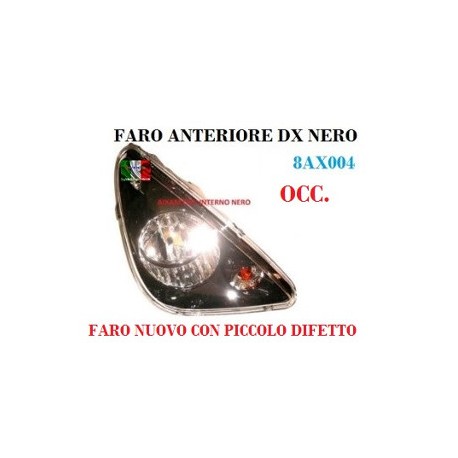 FARO ANTERIORE DESTRO NERO