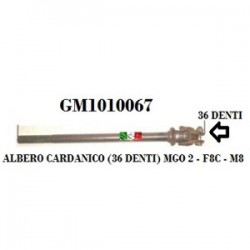 ALBERO CARDANICO 36 DENTI