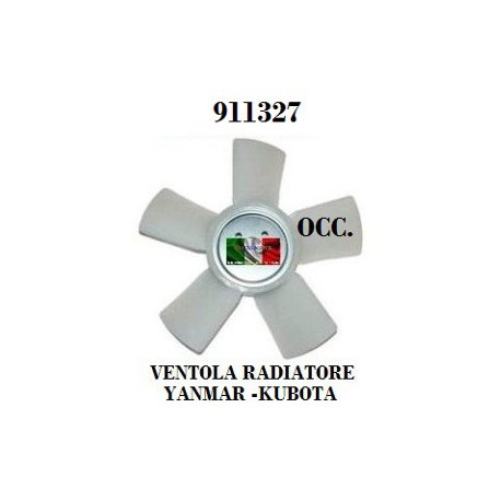 VENTOLA RADIATORE PER YANMAR E KUBOTA