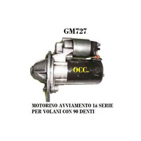 MOTORINO AVVIAMENTO 1° SERIE