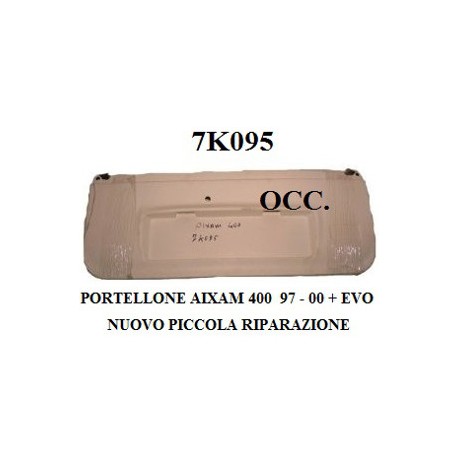 PORTELLONE POSTERIORE