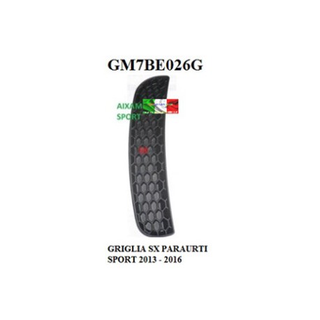 GRILLE DU PARE-CHOCS ARRIÈRE SPORT GAUCHE