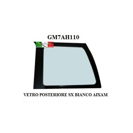 VETRO POSTERIORE FISSO SINISTRO INCOLORE