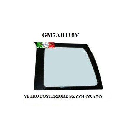 VETRO POSTERIORE FISSO SINISTRO INCOLORE