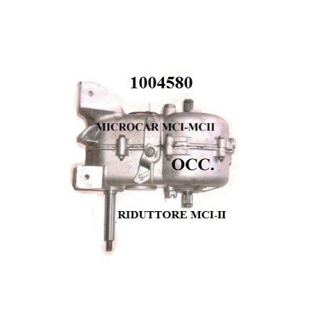 RIDUTTORE RICONDIZIONATO OCCASIONE MICROCAR MC