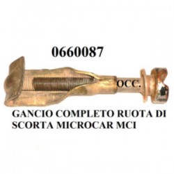 GANCIO COMPLETO RUOTA DI SCORTA