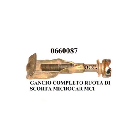 GANCIO COMPLETO RUOTA DI SCORTA