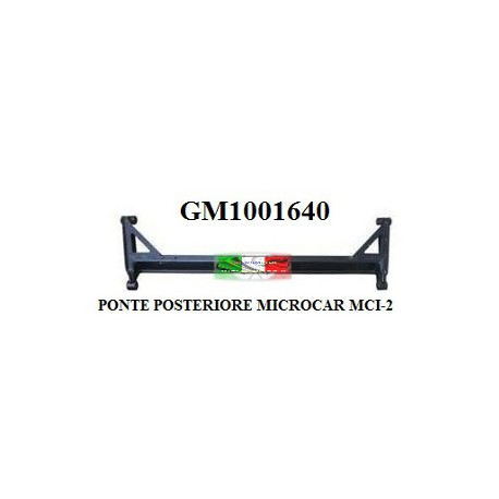 AXE POSTÉRIEUR SANS SILENT BLOCK