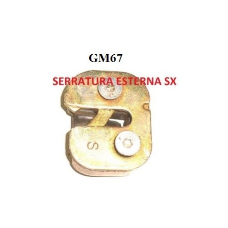 SERRATURA ESTERNA SINISTRA