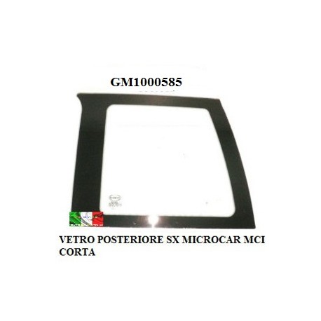 VETRO POSTERIORE SINISTRO