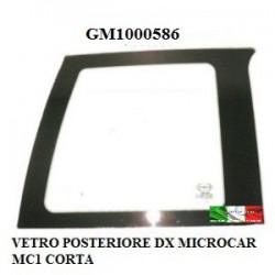 VETRO POSTERIORE DESTRO